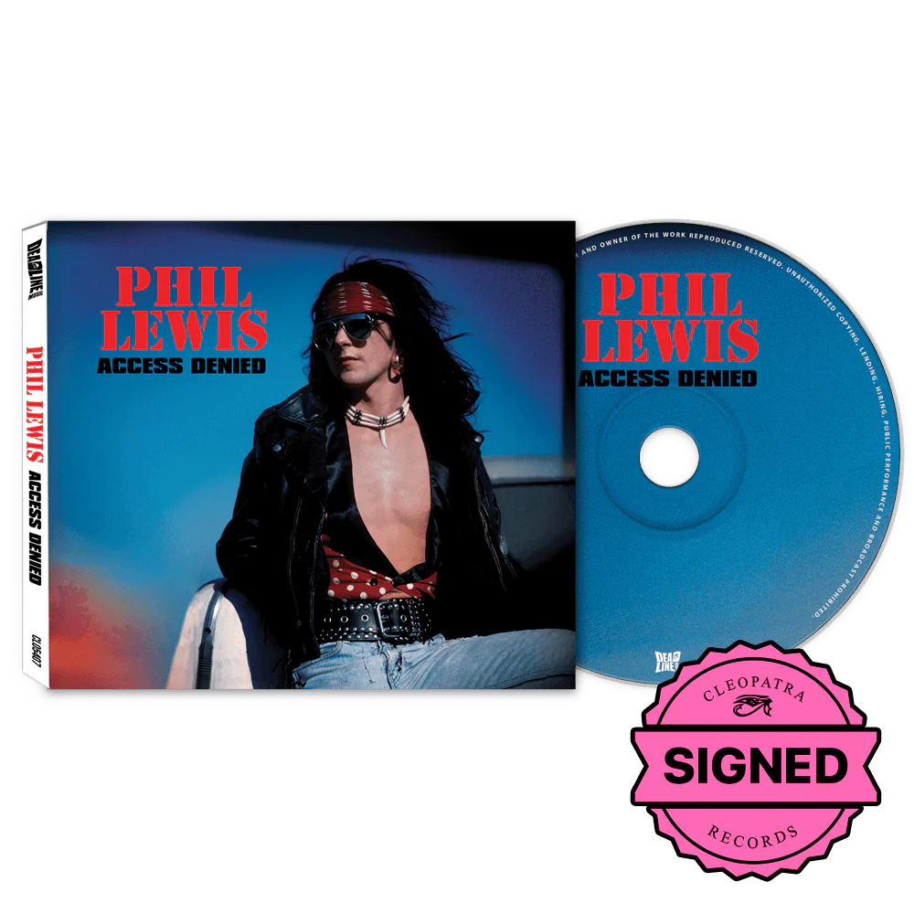 Phil Lewis - Access Denied (CD - Signed by Phil Lewis)