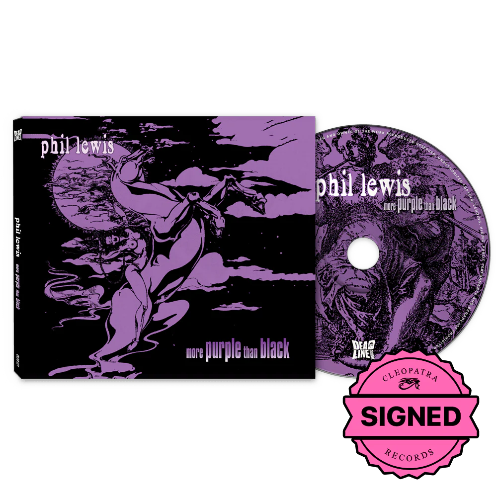 Phil Lewis - More Purple Than Black (CD - Signed by Phil Lewis)