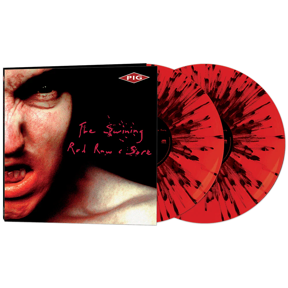 PIG - The Swining - Red, Raw & Sore (Red Splatter Double Vinyl)