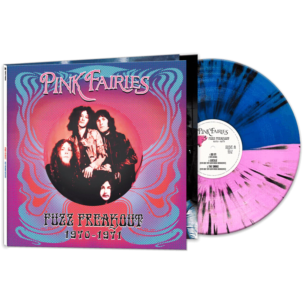 Pink Fairies - Fuzz Freakout 1970-1971 (Blue-Pink-Black Splatter Vinyl)
