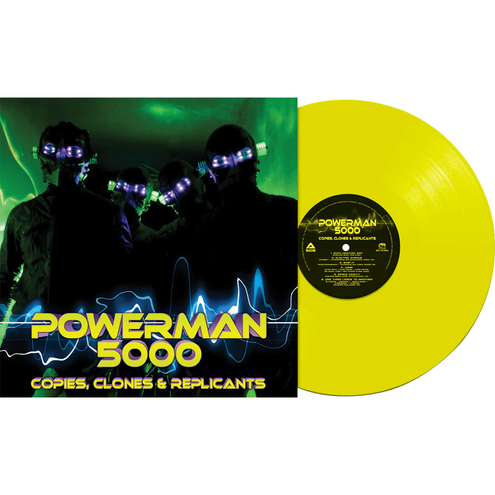 Powerman 5000 - Copies, Clones & Replicants (Yellow Vinyl)
