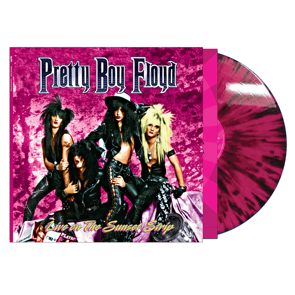 Pretty Boy Floyd - Live On The Sunset Strip (Pink-Black Splatter Vinyl)
