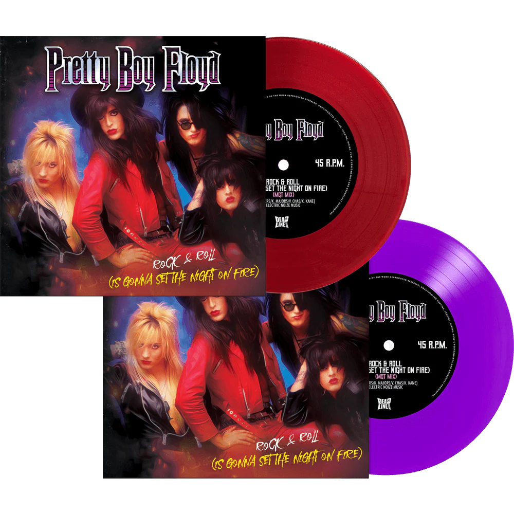 Pretty Boy Floyd - Rock & Roll (Is Gonna Set The Night on Fire) (Limited Edition 7" Colored Vinyl)