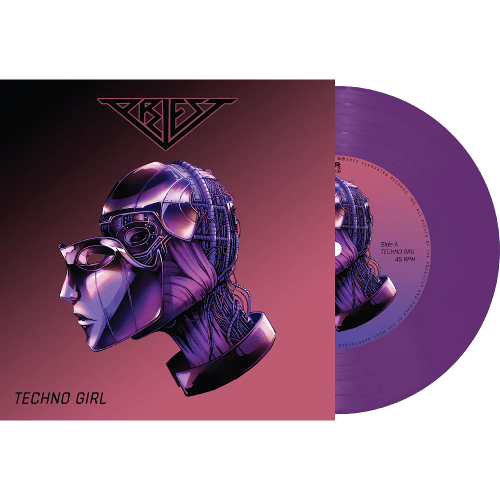 Priest - Techno Girl (Limited Edition Purple 7" Vinyl)