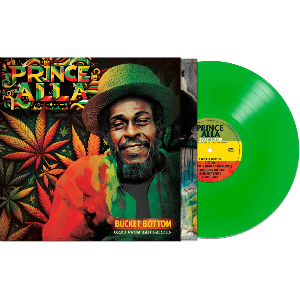 Prince Alla - Bucket Bottom - Gems From Jah Garden (Green Vinyl)