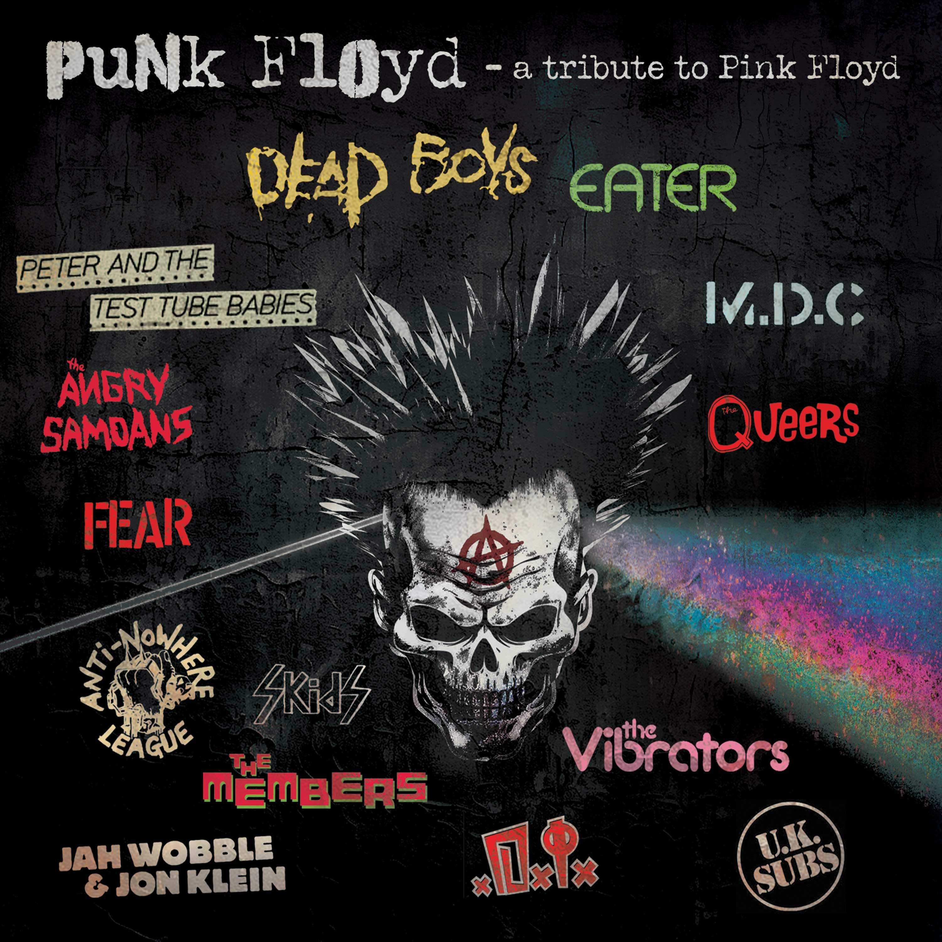 Punk Floyd - A Tribute To Pink Floyd (Red Marble Vinyl) - Image 3