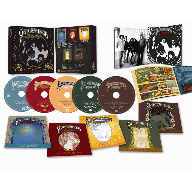 Quicksilver Messenger Service - Live Across America 1967-1977 (5CD Box Set)