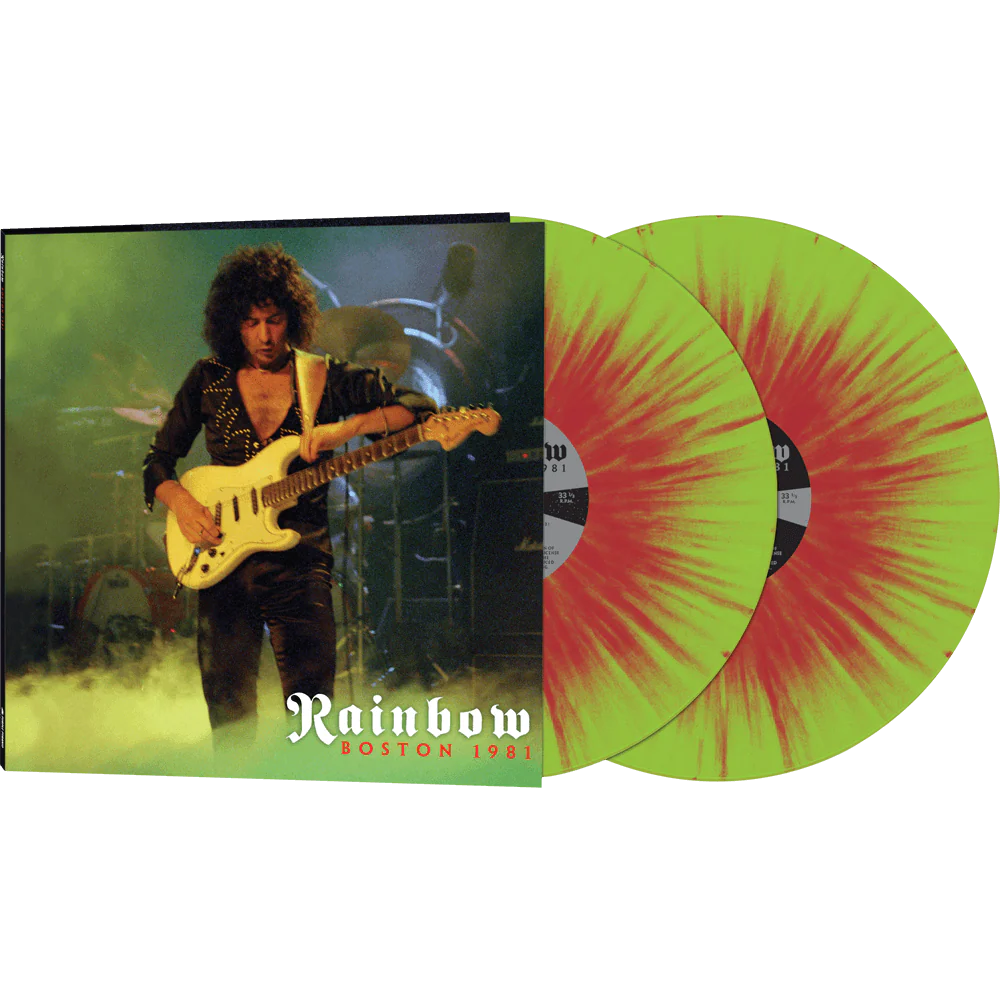 Rainbow - Boston 1981 (Green-Red Splatter Double Vinyl)