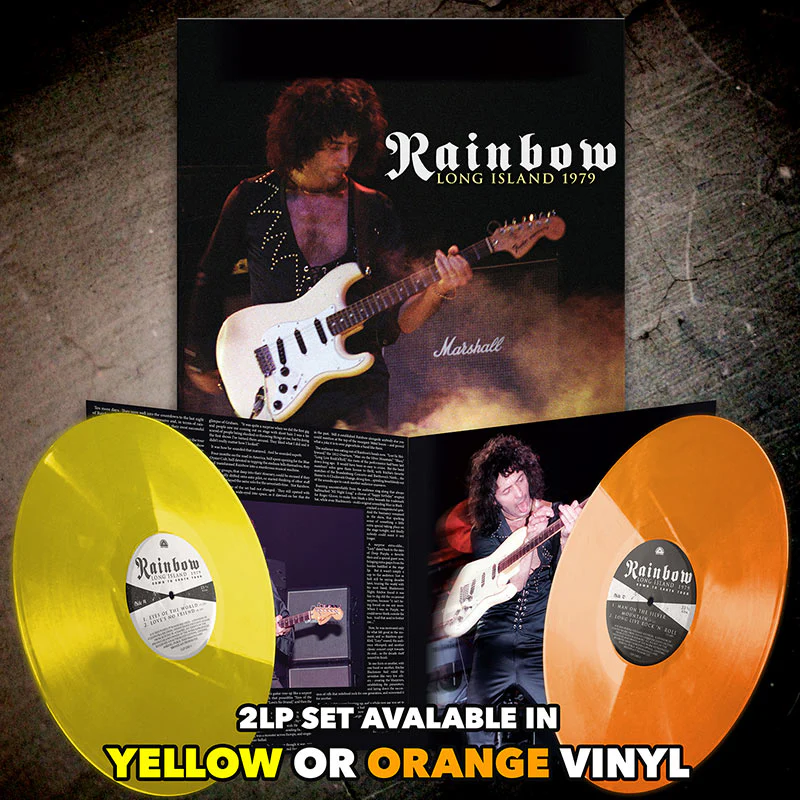 Rainbow - Long Island 1979 (Limited Edition Yellow Double LP)