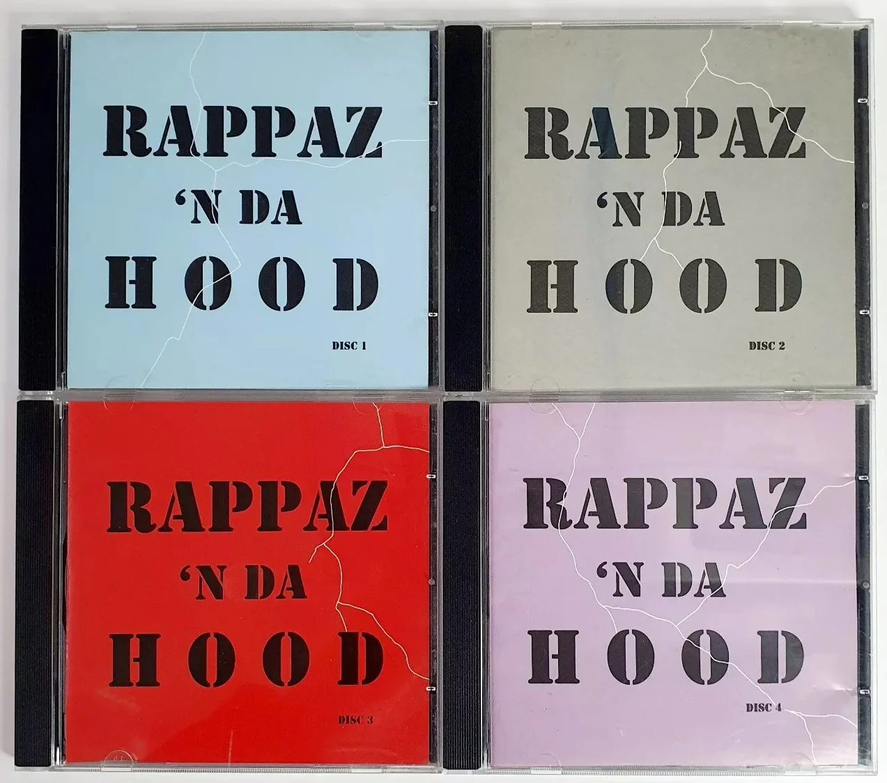 Rappaz ‘N Da Hood (4 CD)