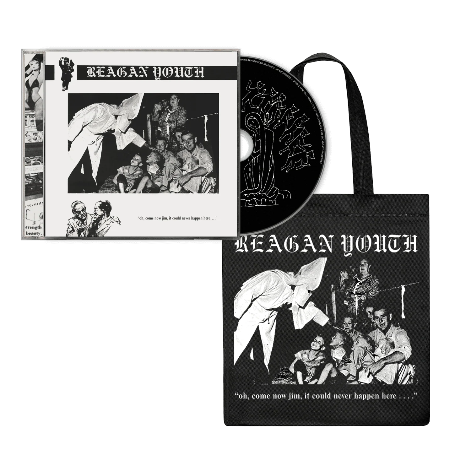 Reagan Youth - Youth Anthems For The New Order / Volume 1 (CD or LP + Tote Bag) - Image 2