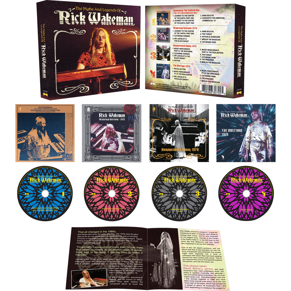 Rick Wakeman - The Myths and Legends of Rick Wakeman (4 CD)