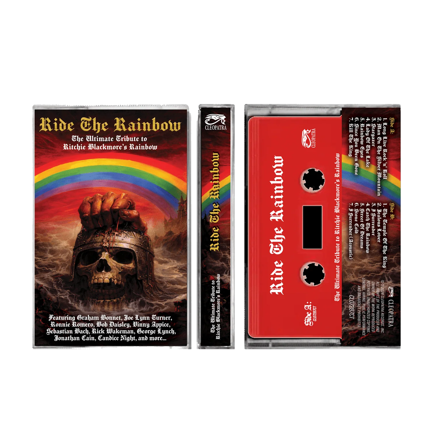 Ride The Rainbow - The Ultimate Tribute to Ritchie Blackmore’s Rainbow (Cassette + Tote Bag Bundle) - Image 2
