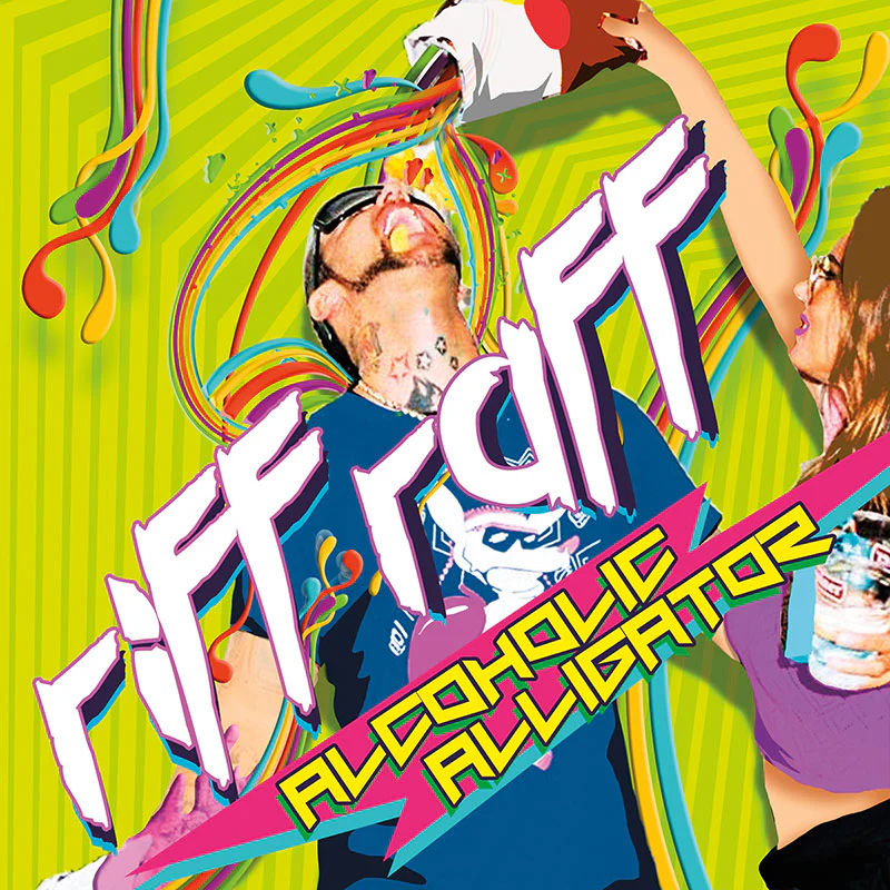 Riff Raff - Alcoholic Alligator (Limited Edition Splatter LP)