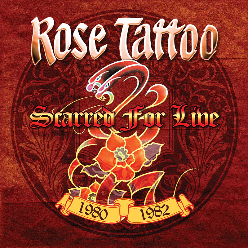 Rose Tattoo - Scarred For Live 1980-1982 (Limited Edition White LP)