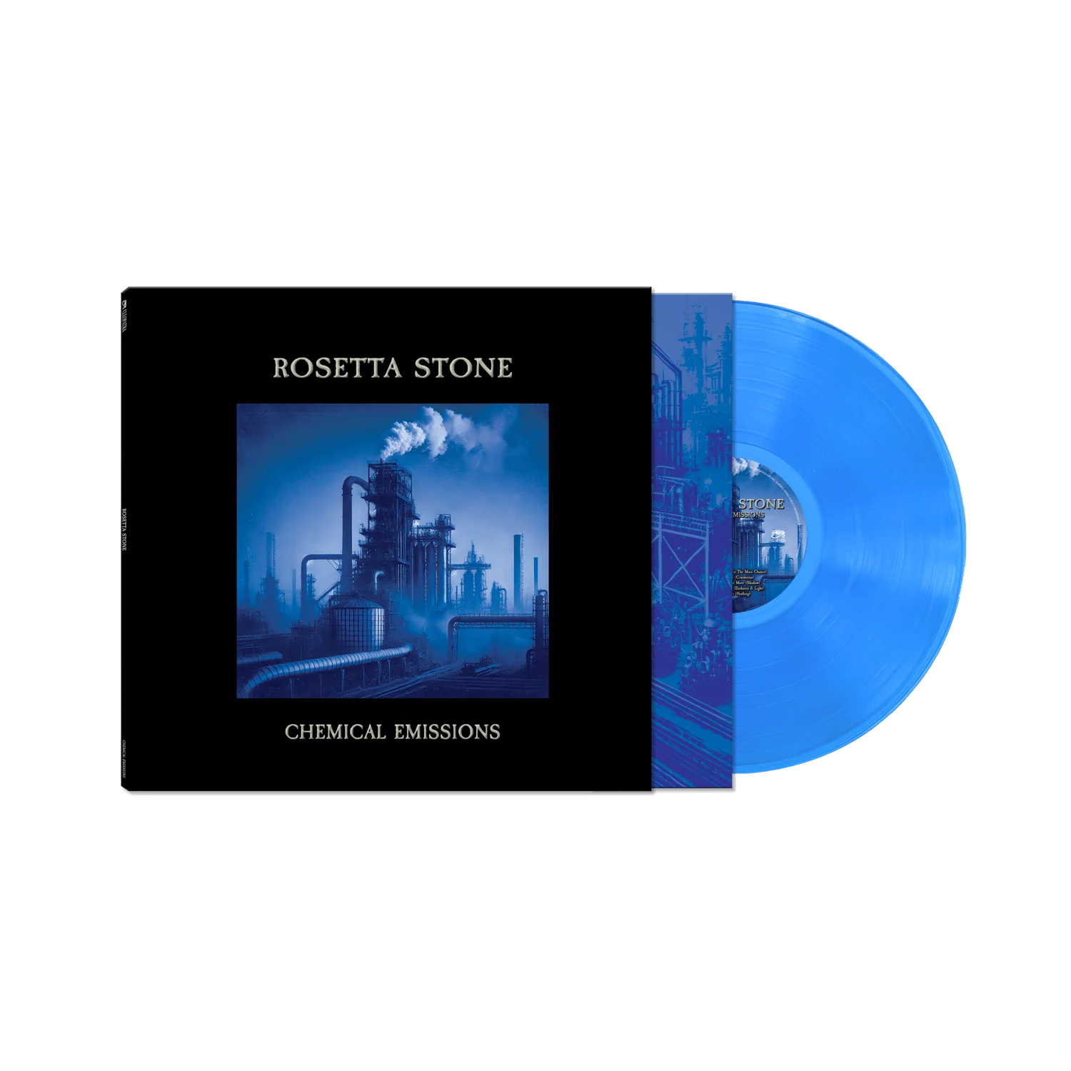 Rosetta Stone - Chemical Emissions (Blue Vinyl LP)