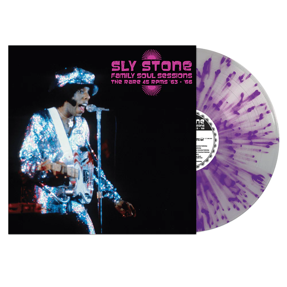 Sly Stone - Family Soul Sessions - The Rare 45 RPMs '63-'66 (Silver-Purple Splatter Vinyl LP)