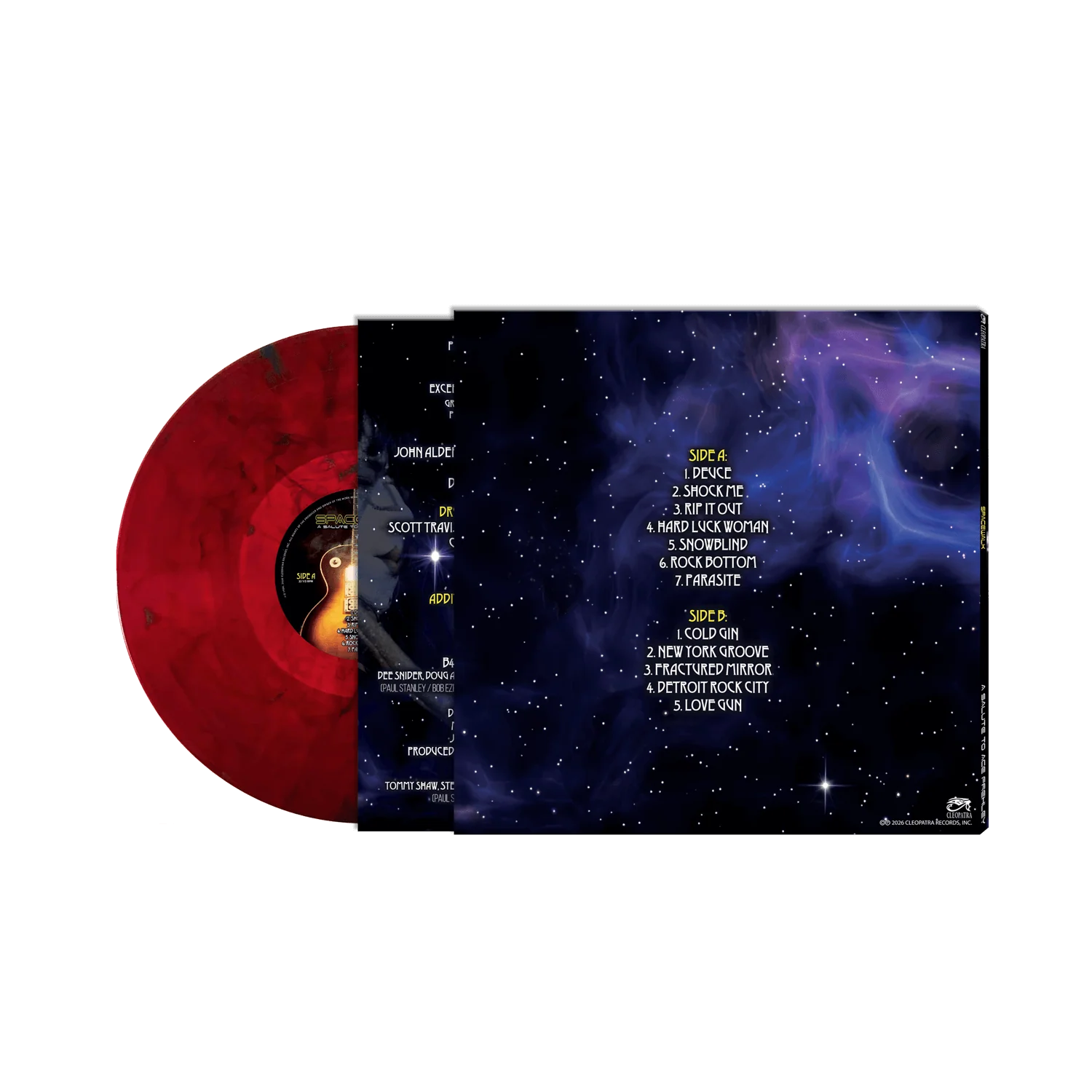 Spacewalk - A Tribute to Ace Frehley (Reb Marble Vinyl LP) - Image 2