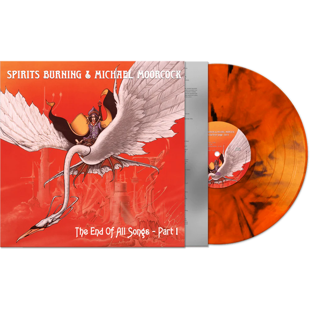 Spirits Burning & Michael Moorcock - The End Of All Songs - Part 1 (Orange Marble Vinyl)