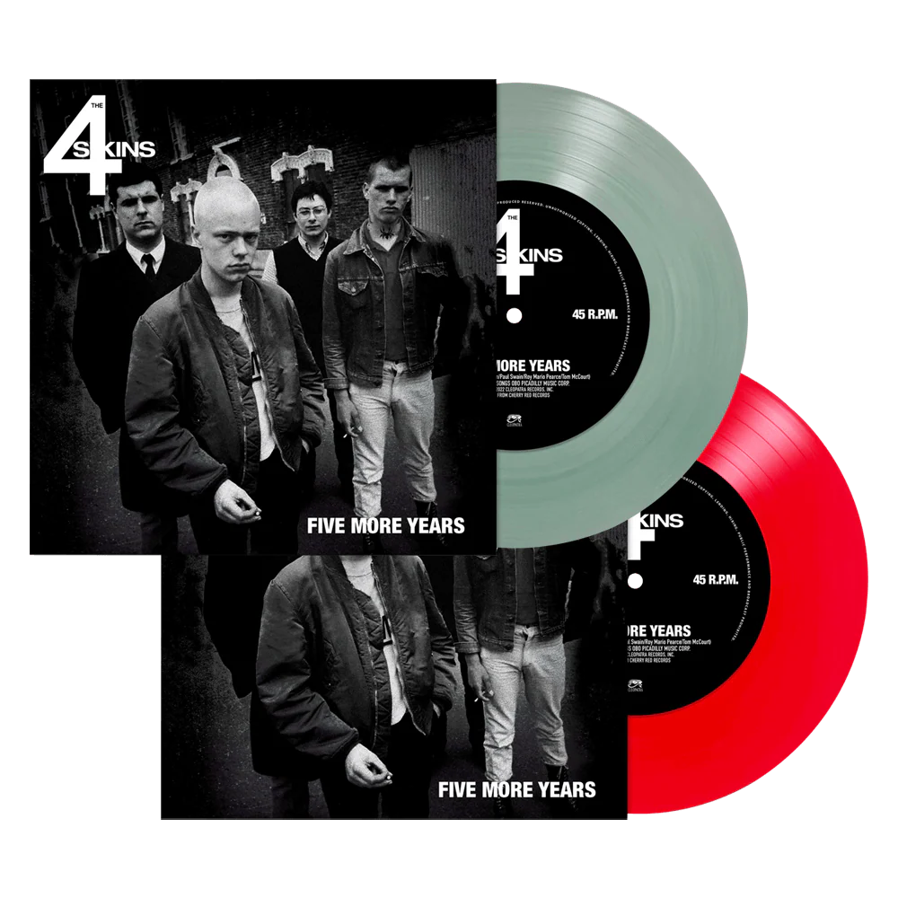 The 4-Skins - Five More Years (Colored 7" Vinyl)