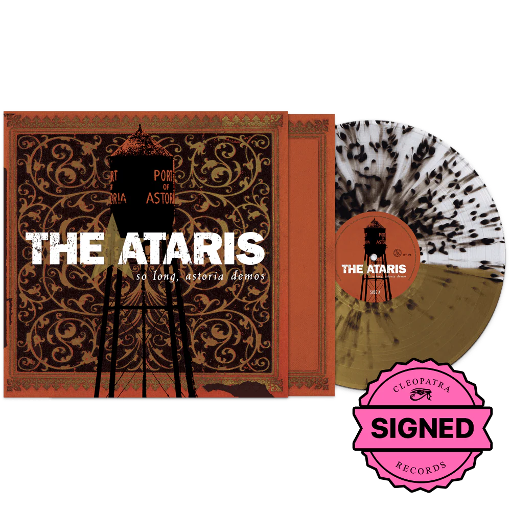 The Ataris - So Long, Astoria Demos (White-Gold Splatter Vinyl - Signed by Mike Davenport)