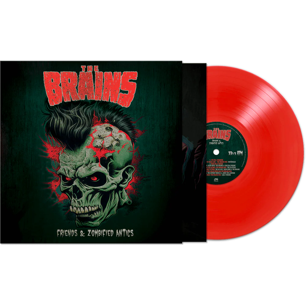 The Brains - Friends & Zombified Antics (Red Vinyl)