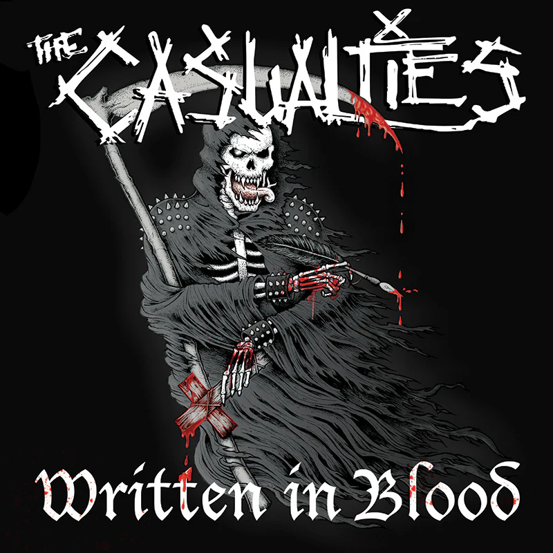 The Casualties - Written In Blood (Limited Edition Colored Vinyl)