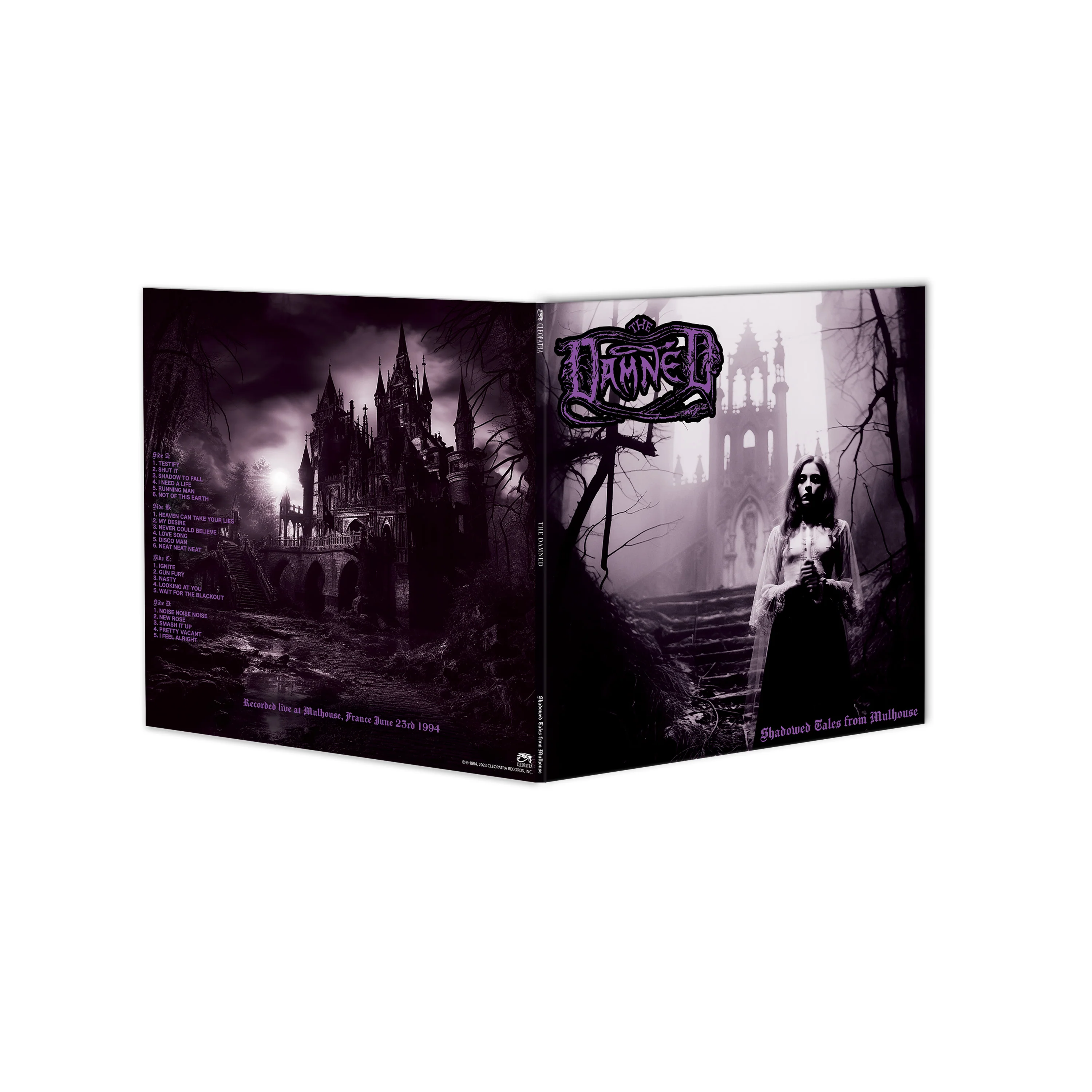 The Damned - Shadowed Tales From Mulhouse (Black Double Vinyl) - Image 2