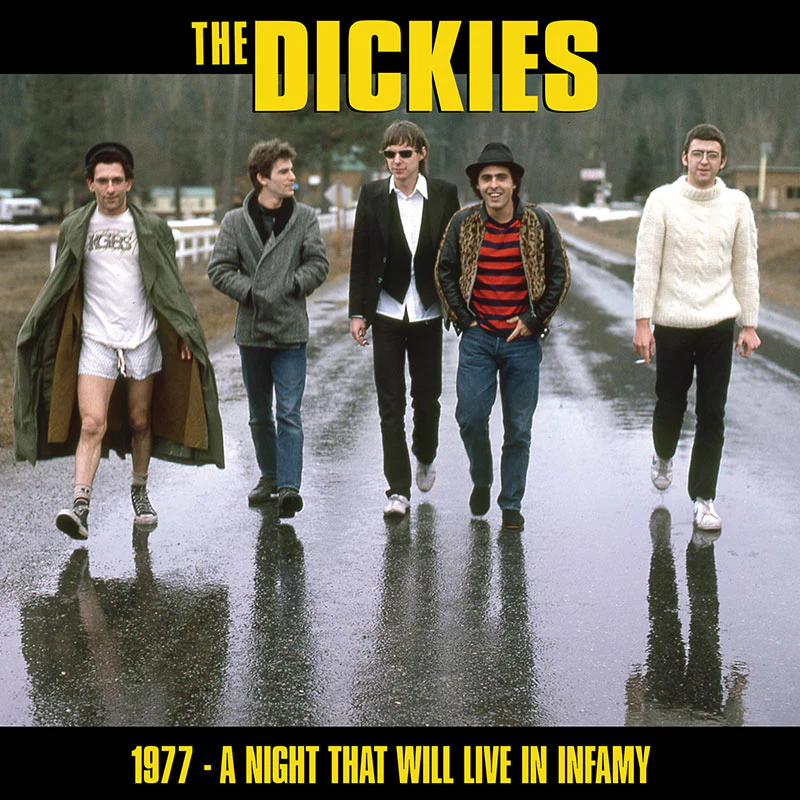 The Dickies - 1977 - A Night That Will Live In Infamy (Limited Edition White LP)