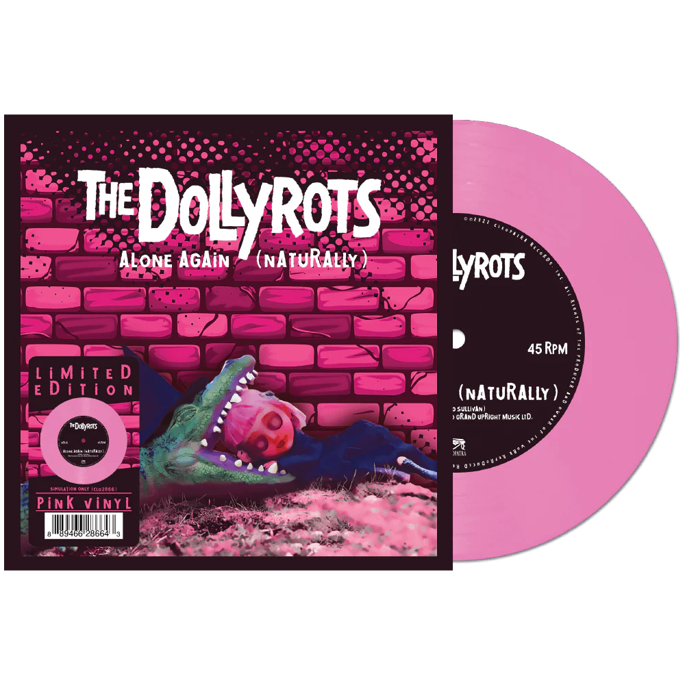 The Dollyrots - Alone Again (Naturally) (Limited Edition Pink 7" Vinyl)