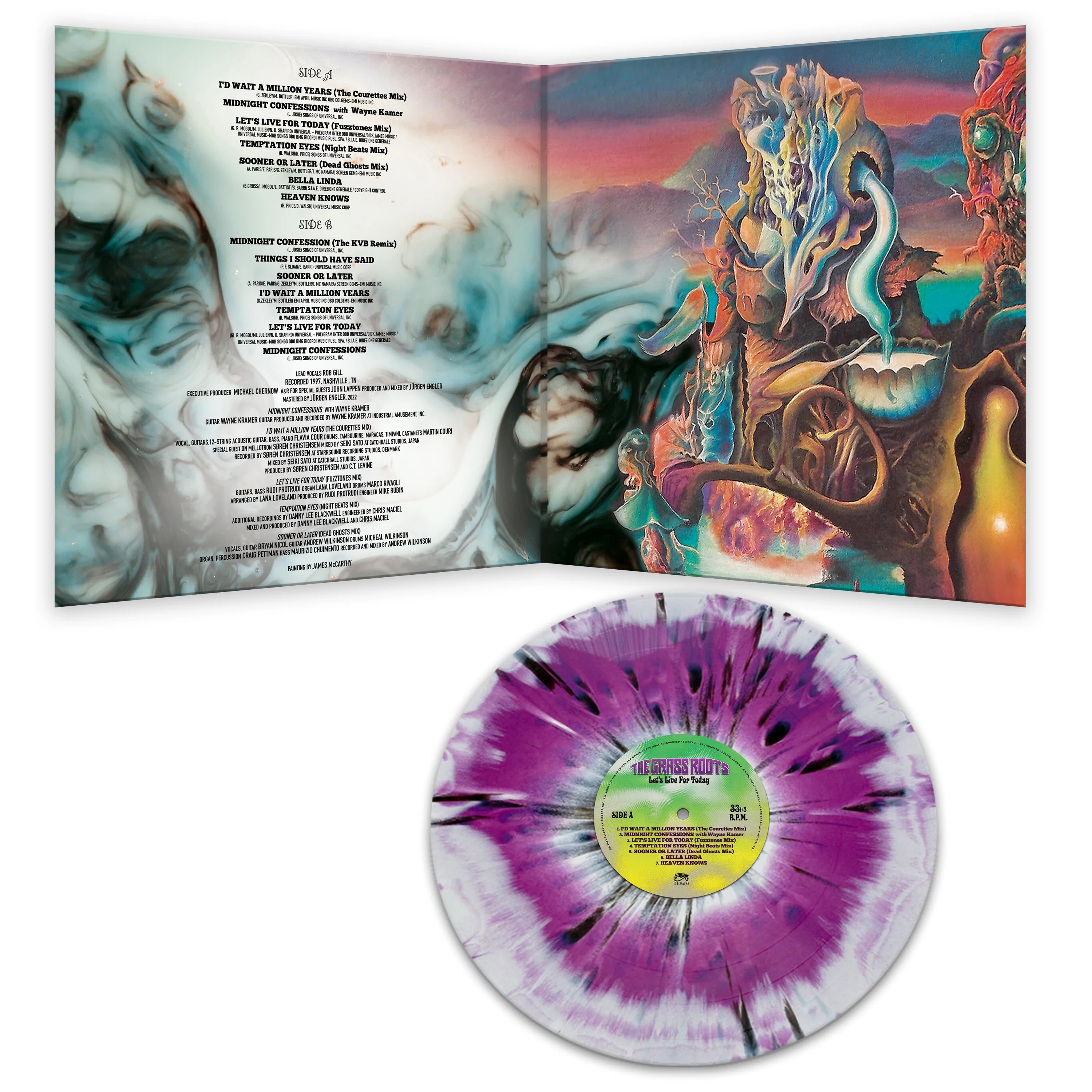 The Grass Roots - Let's Live For Today (Purple Haze Vinyl) - Image 3
