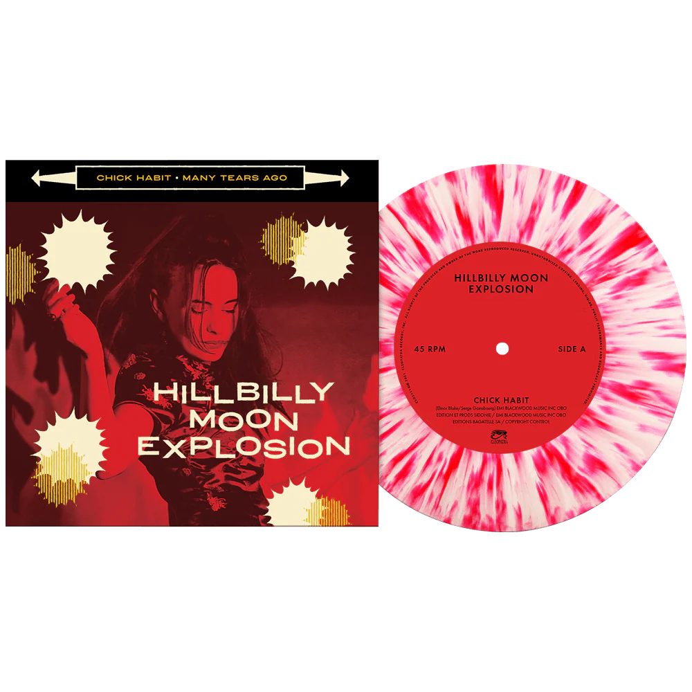 The Hillbilly Moon Explosion - Chick Habit (Limited Edition 7" Splatter Vinyl)