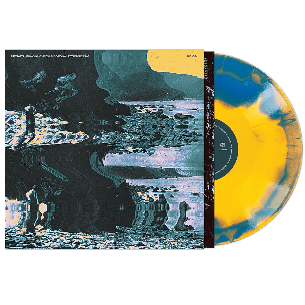 The KVB  - Artefacts (Reimaginings From The Original Psychedelic Era (Blue-Yellow Haze Vinyl)