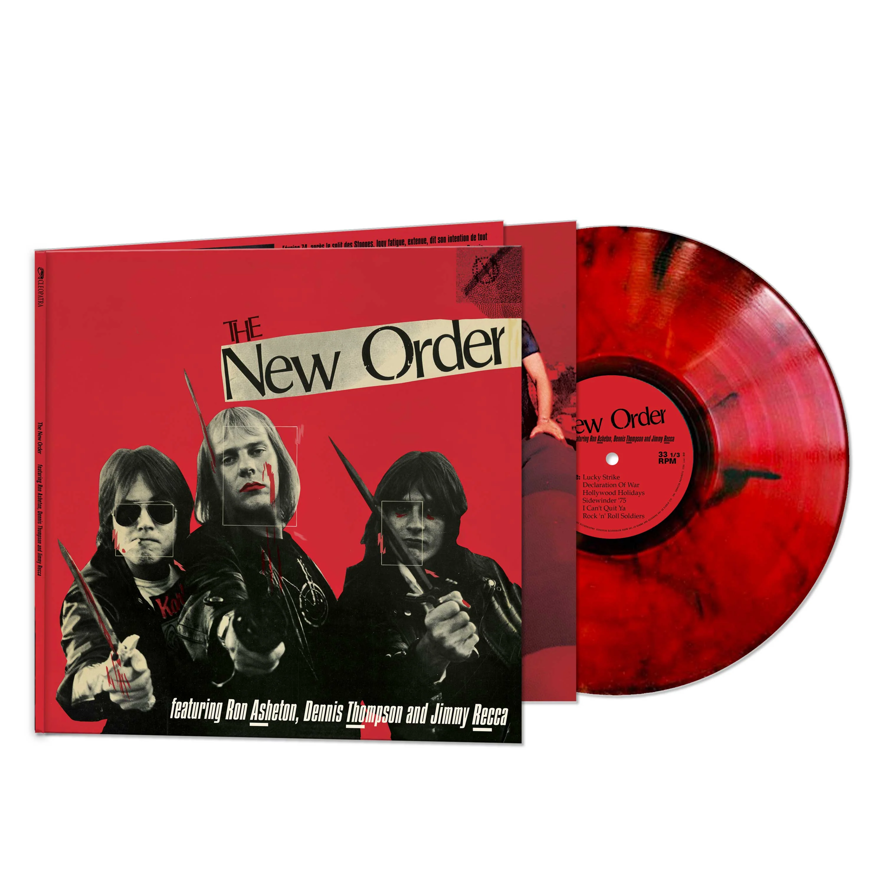 The New Order - The New Order (Gatefold Red Marble Vinyl with Printed Inner Sleeve)