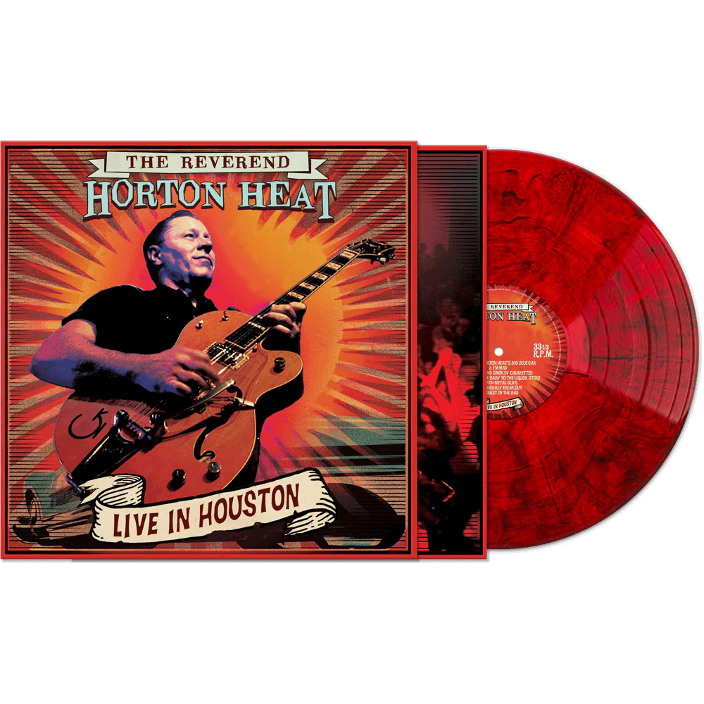 The Reverend Horton Heat - Live In Houston (Red Marble Vinyl)
