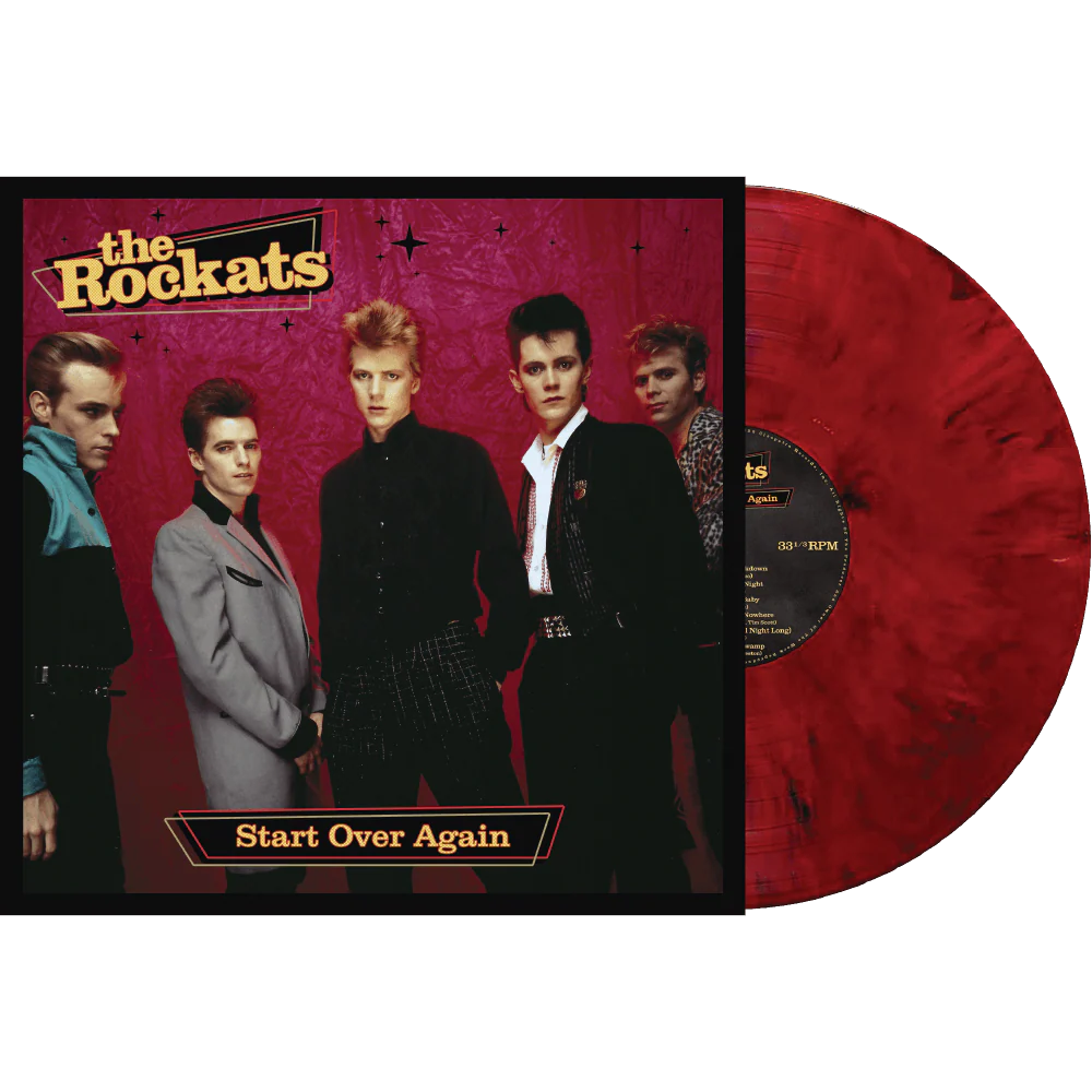 The Rockats - Start Over Again (Red Marble Vinyl)