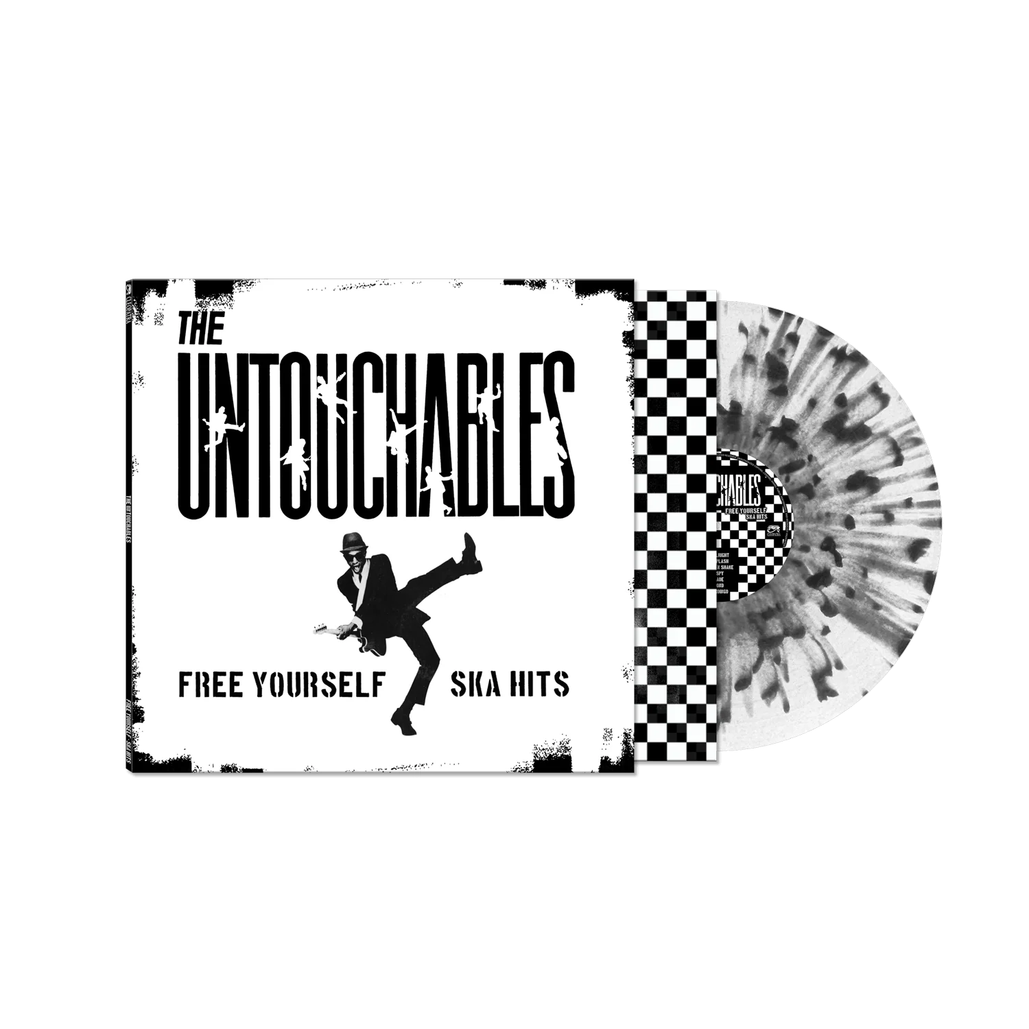 The Untouchables - Free Yourself - Ska Hits (Black/White Splatter Vinyl LP)