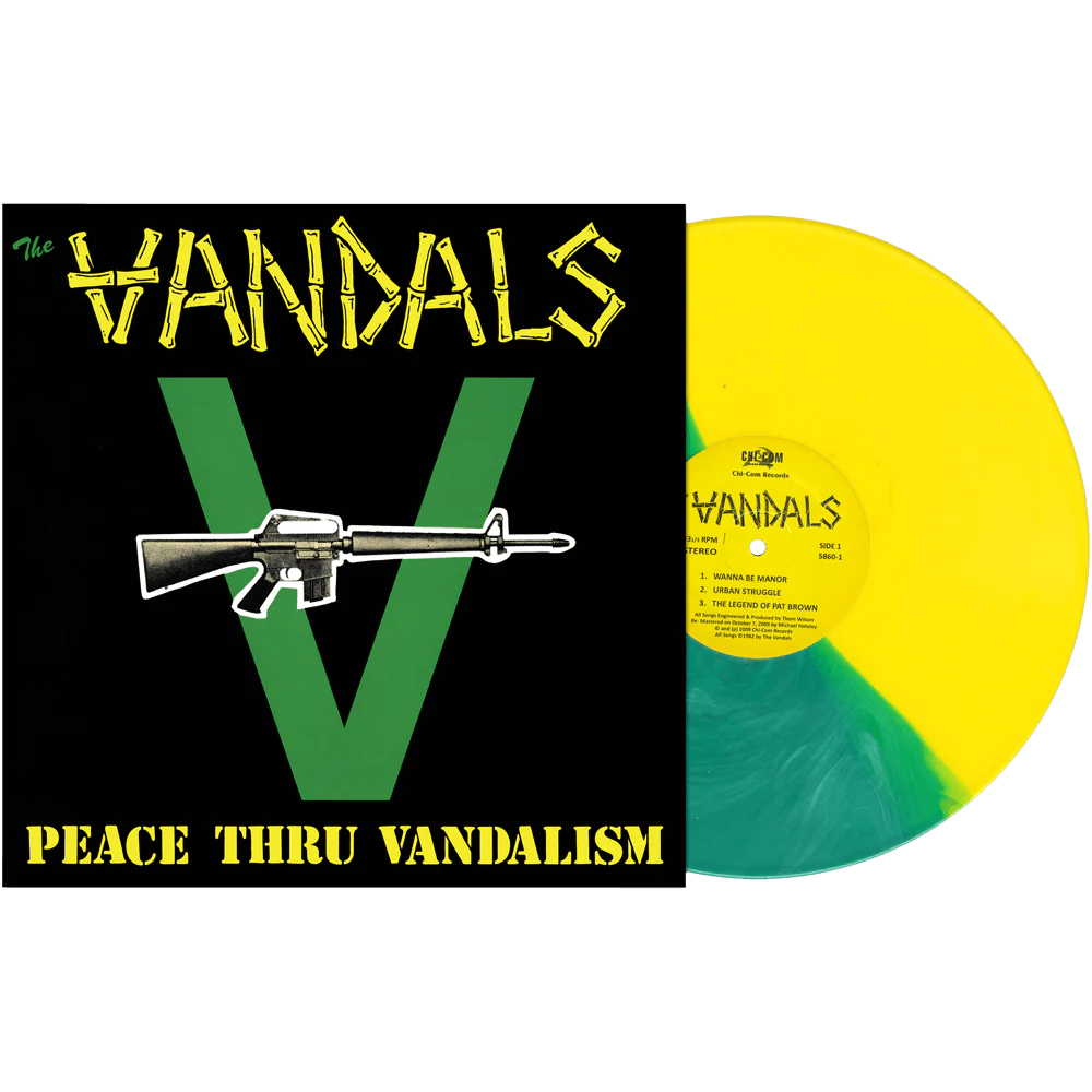 The Vandals - Peace Thru Vandalism (Limited Edition Split Color Vinyl)
