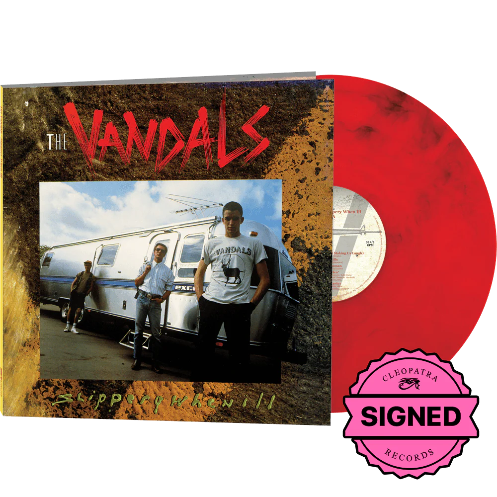 The Vandals - Slippery When Ill (Red Marble Vinyl - Signed by Joe Escalante)