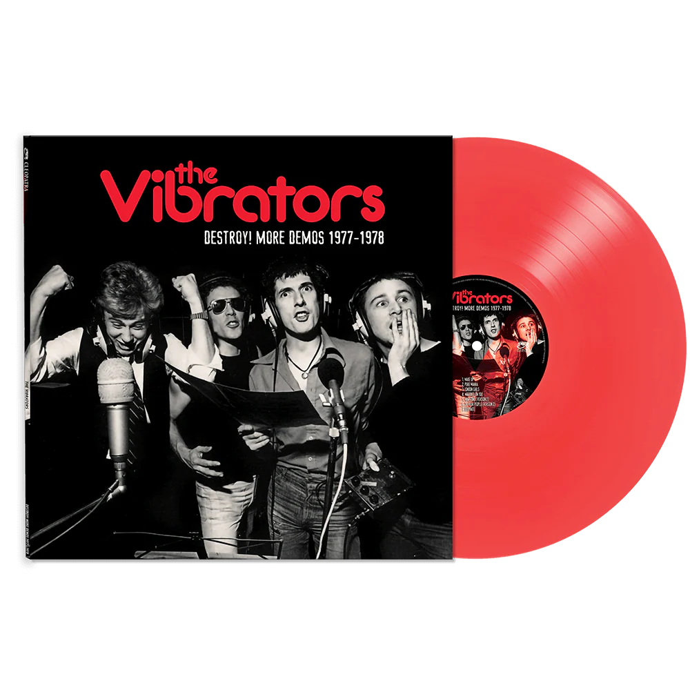 The Vibrators - Destroy! More Demos 1977-1978 (Red Vinyl)