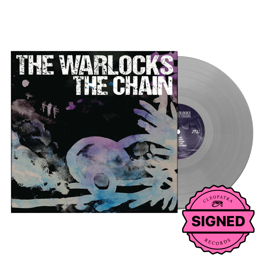 The Warlocks - The Chain (Silver Vinyl - Signed by Bobby Hecksher)