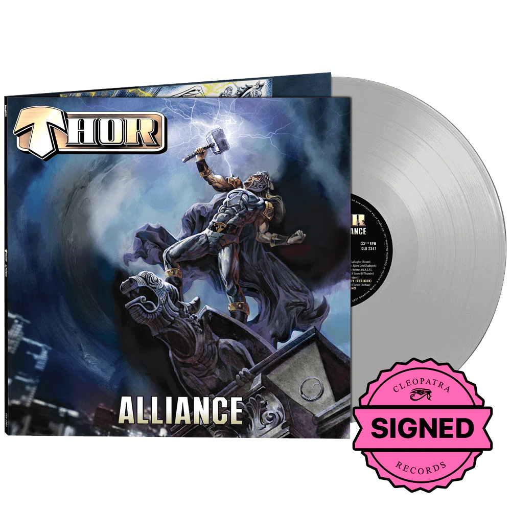 Thor - Alliance (Silver Vinyl - Signed by Thor)