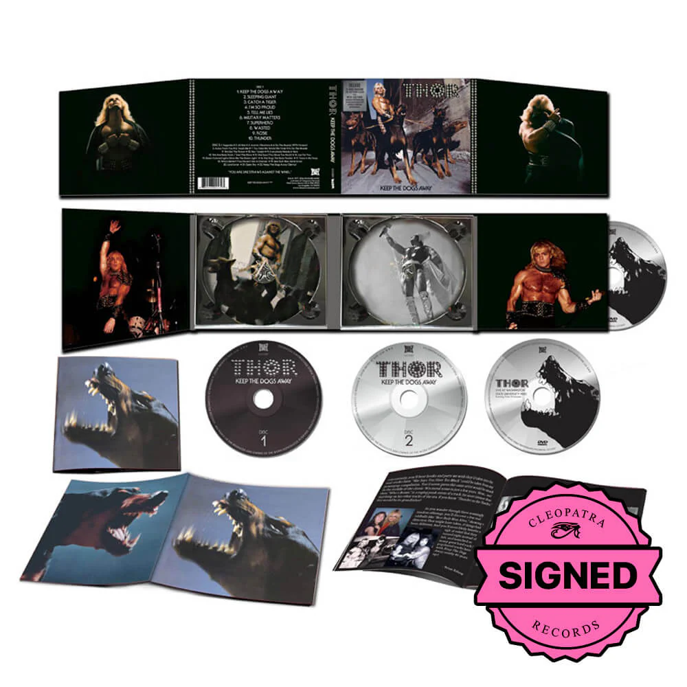 Thor - Keep The Dogs Away (Deluxe Edition - 2 CD + DVD - Signed by Thor)