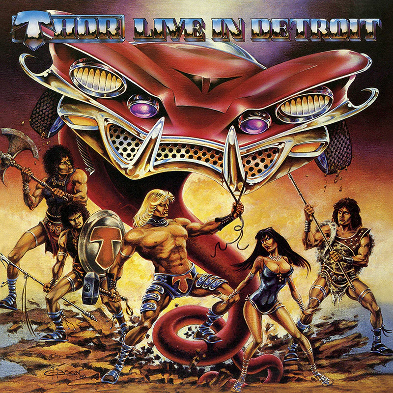 Thor - Live in Detroit 1985 (2 CD + DVD Deluxe Edition)