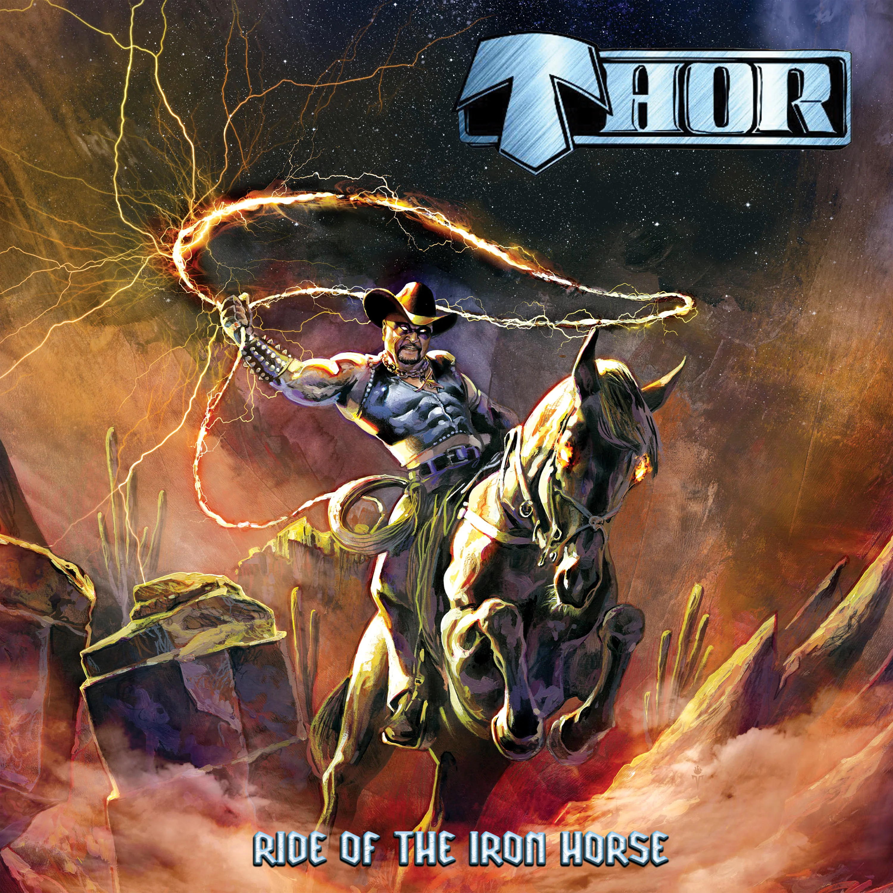 Thor - Ride of the Iron Horse (Coke Bottle Green Vinyl) - Image 3