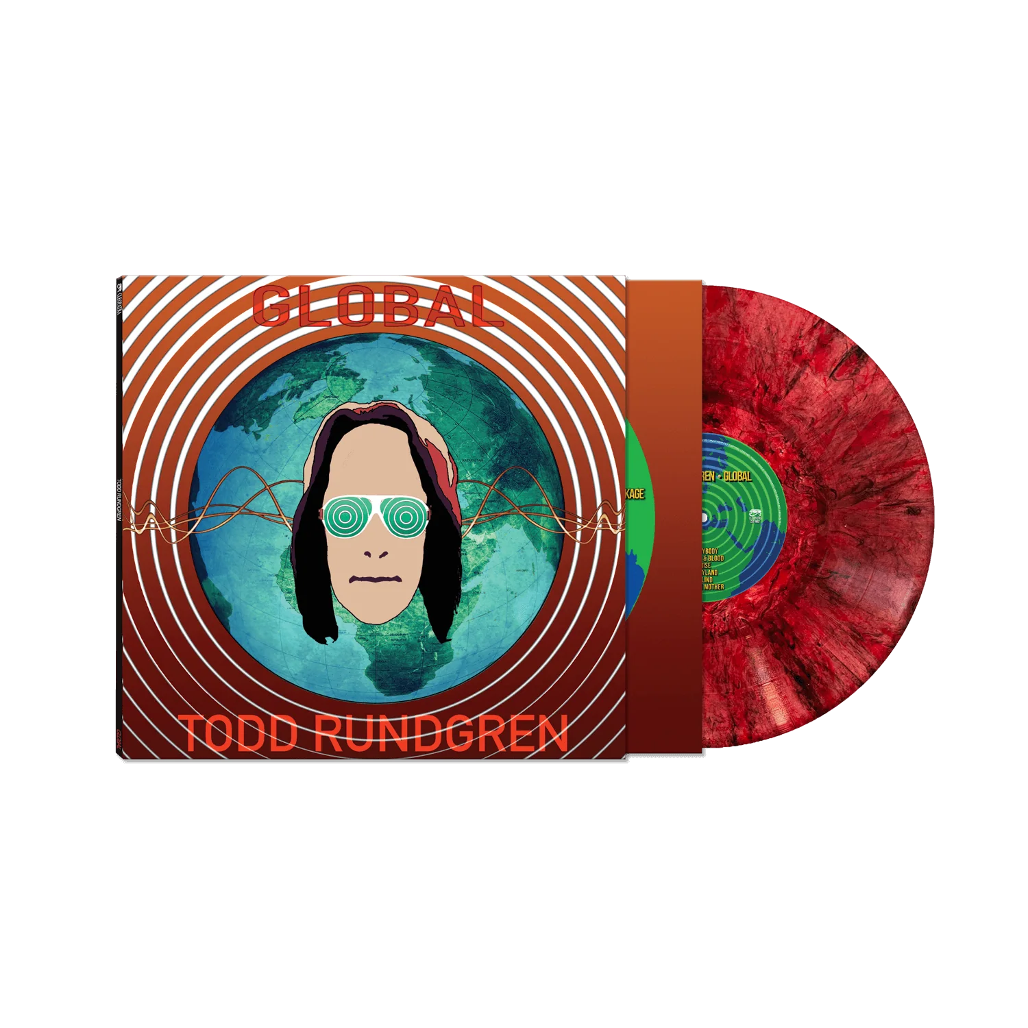 Todd Rundgren - Global (Red Marble Vinyl LP)