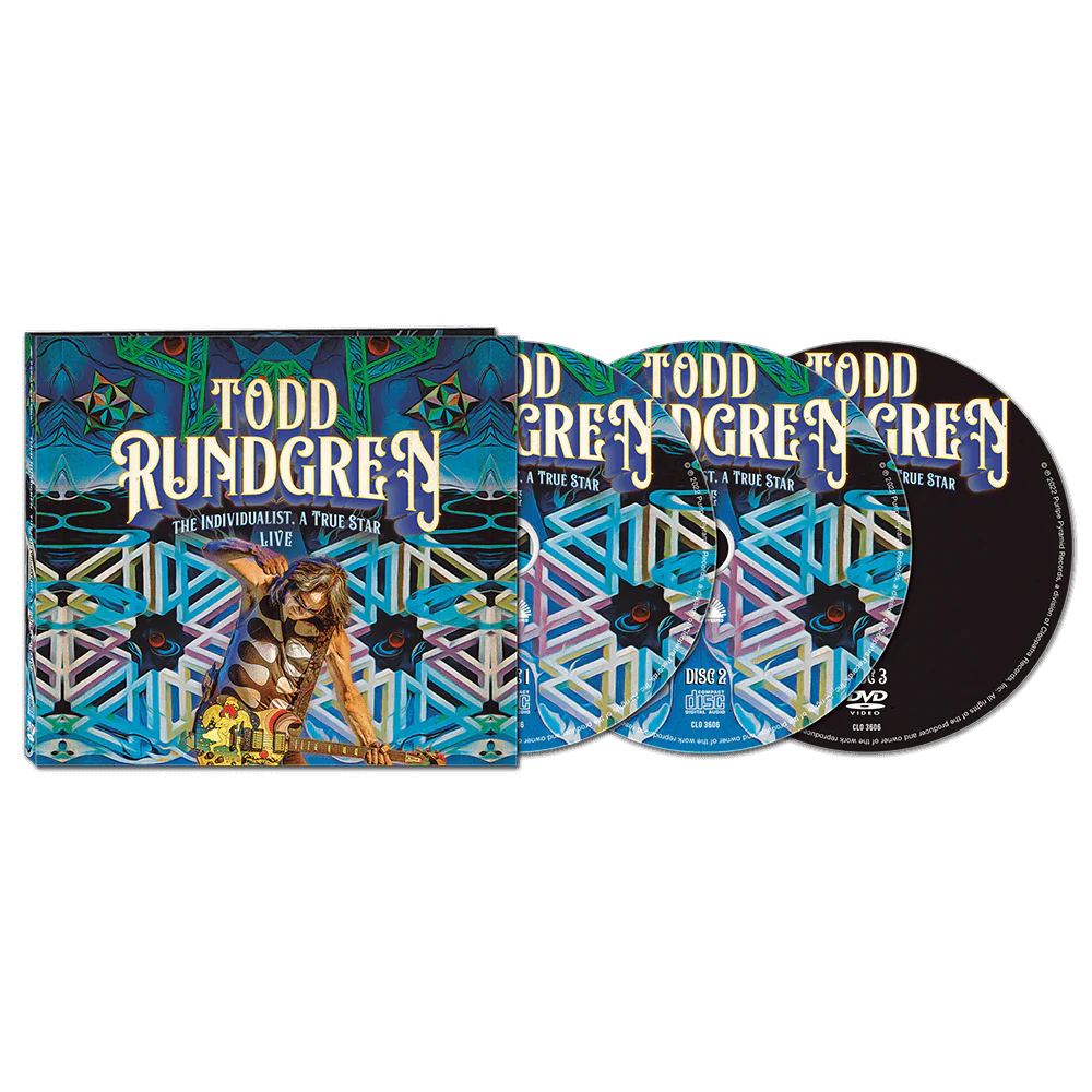 Todd Rundgren - The Individualist. A True Star Live (2 CD + DVD Digipak)