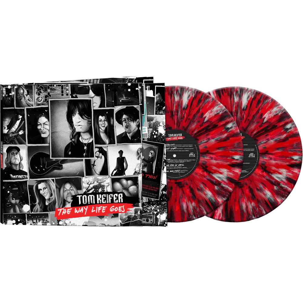 Tom Keifer - The Way Life Goes (Red-Black-White Splatter Double Vinyl)
