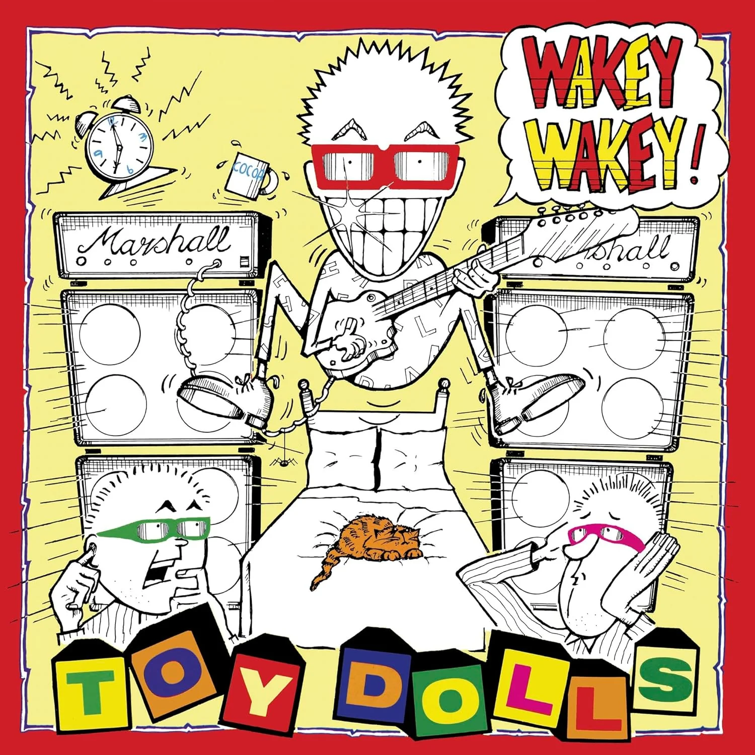 Toy Dolls - Wakey Wakey! (Red LP)