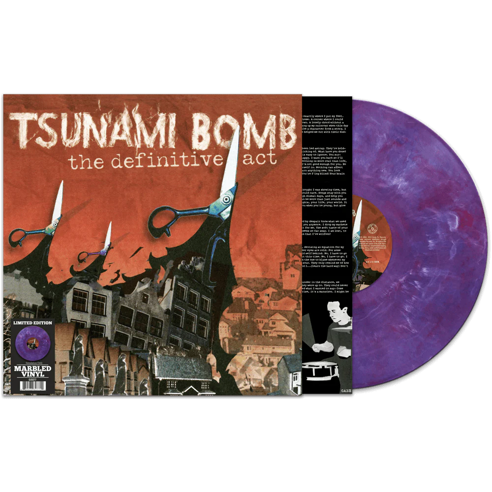 Tsunami Bomb - The Definitive Act (Purple Marble Vinyl)